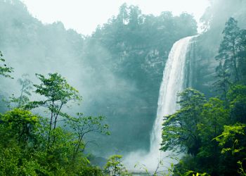 水口寺瀑布 景致最佳的瀑布